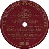 Gramophone Monarch Record 052169
